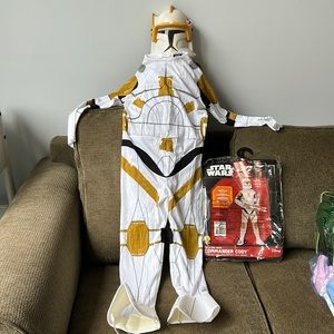 Disney Star Wars Jumpsuit Costume, Kids size medium